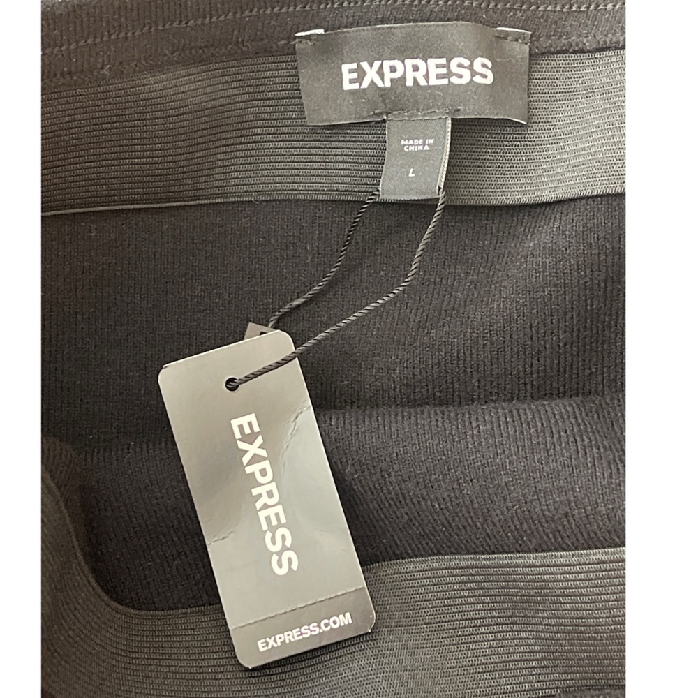 Express Black Sweater Pencil Skirt - Picture 5 of 7